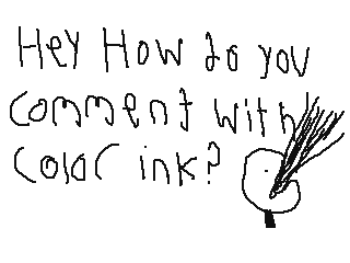 Drawn comment by Corrupted