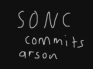 SONC Commits Arson