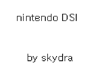 Nintendo Dsi With Skydra The Dutch Angel Dragon