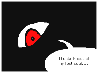 The darkness of my lost soul....