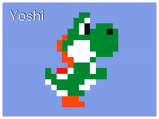 Pixel Yoshi