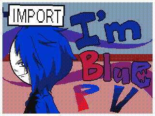 Im blue Import by Devnigite (Flipnote thumbnail)