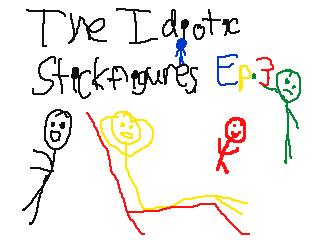 The Idiotic Stickfigures Ep. 3 by Digital Cheese (Flipnote thumbnail)