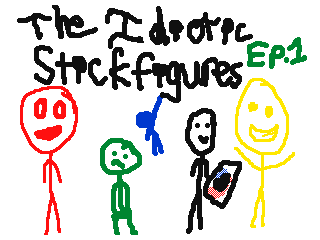 The Idiotic Stickfigures Ep. 1 by Digital Cheese (Flipnote thumbnail)