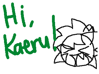 Hi, Kaeru! by Zoro (Flipnote thumbnail)