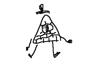 3D thing feat. Bill Cipher by aaronposting (Flipnote thumbnail)