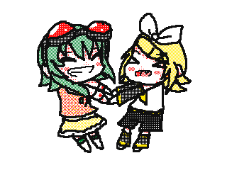 gays spin around by Edgy Miku (Flipnote thumbnail)