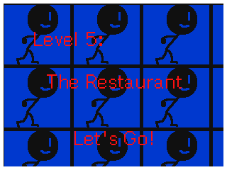 The Level Screen from Chris the Stick Adventures Episode 5 by Christme (Flipnote thumbnail)