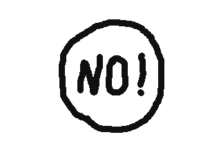 The No Button by MikuFan240 (Flipnote thumbnail)