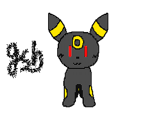 Barking Umbreon by Erika (Flipnote thumbnail)