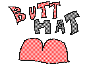 Butt Hat by izzylee64 (Flipnote thumbnail)