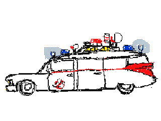Ecto-1 lights and sirens wip by kindofan (Flipnote thumbnail)