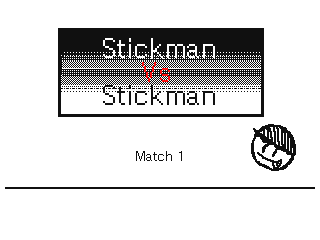Stickman vs Stickman (Match 1) by ThisAusB23 (Flipnote thumbnail)