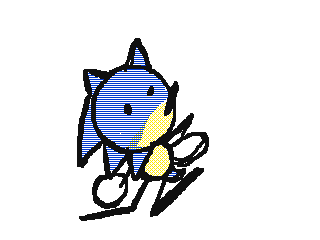 Sonic doodle by Ikea Cabin (Flipnote thumbnail)