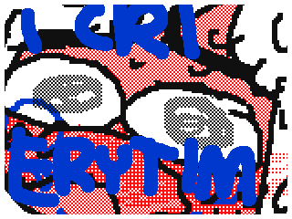 God he looked so beautiful :,,,) by Halcyon (Flipnote thumbnail)
