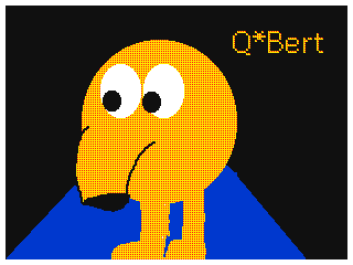 QBERT By 12 Year Old Me by KeB3i889 (Flipnote thumbnail)