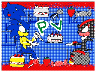 Sonic cutlery by Canito (Flipnote thumbnail)