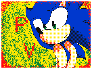 Sonic At the mercy of a dream by Canito (Flipnote thumbnail)