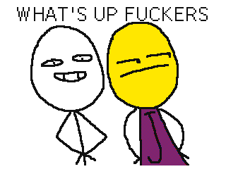 WHAT'S UP FUCKERS by GIMP (Flipnote thumbnail)