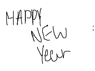 HAPPY NEW YEAR by Mateo (Flipnote thumbnail)