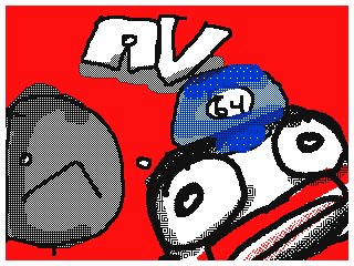 when the ghost is banned by TCB94 (Flipnote thumbnail)