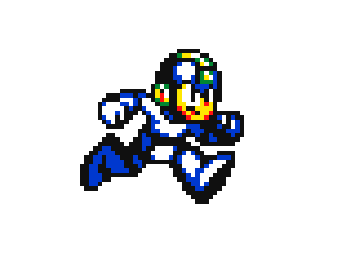 Mega Man is Running by BeefJerkey (Flipnote thumbnail)