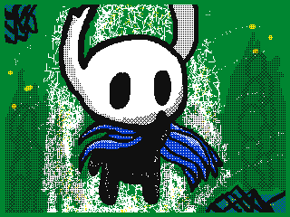 Hollow Knight Ghost by Marcus (Flipnote thumbnail)