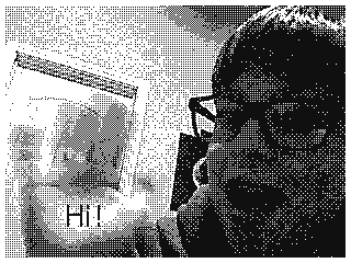 First time here. Hi! by :) Cheese (Flipnote thumbnail)