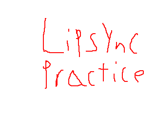 lip sync practice by Justaharpy (Flipnote thumbnail)