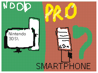 Yeah! You heard me! PHONE IS BETTER! by HotPizza123 (Flipnote thumbnail)