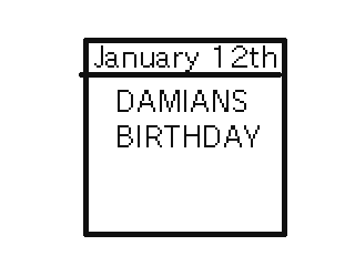 a silly little flipnote about my birthday by DamianShortsYT (Flipnote thumbnail)