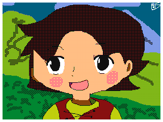 [art] Heidi by DS98 (Flipnote thumbnail)