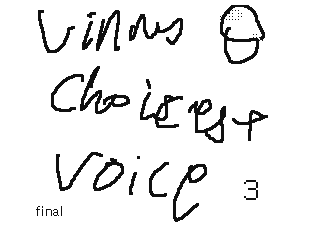 choicest voice 3 by BlueYoshiXY (Flipnote thumbnail)