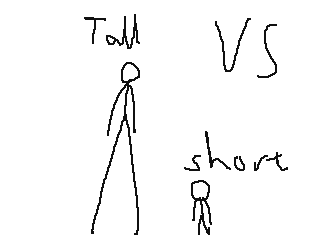 Tall vs short by Danil (Flipnote thumbnail)