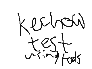 kechow - tool test by TheRealProcyon (Flipnote thumbnail)