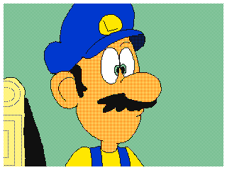 luigi's gourme race by ketyara (Flipnote thumbnail)