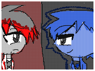 Jay VS P Head Fanart by Sticks (Flipnote thumbnail)