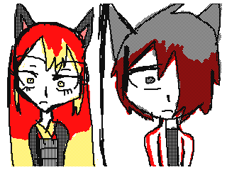 Fox Kids Jay And XD by Sticks (Flipnote thumbnail)