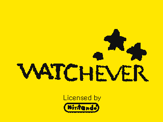 Watchever Wii Channel banner animation by Leonardo (Flipnote thumbnail)