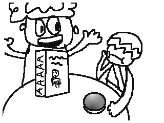 "Cereal TV Ad" by wii:):):) (Flipnote thumbnail)