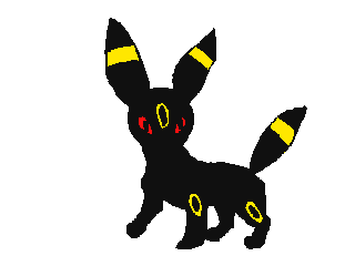 Noctali/Umbreon by Hellpy (Flipnote thumbnail)