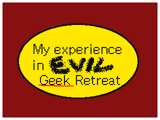 Geek Retreat V by Zellagooey (Flipnote thumbnail)