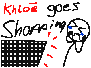Khloe goes shopping. by Morgan (Flipnote thumbnail)