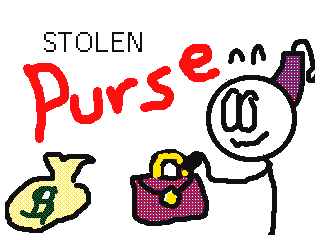 Mah stolen purse!! by Morgan (Flipnote thumbnail)
