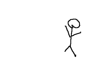 Just a random, terrible running animation by Filip (Flipnote thumbnail)