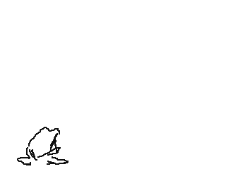 Frog surprise by gonzobonzoid (Flipnote thumbnail)