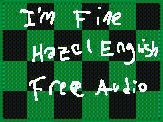 I'm Fine - Hazel English by miiiwu (Flipnote thumbnail)