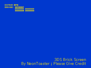 3DS Brick Screen Resource by NeonToaster (Flipnote thumbnail)
