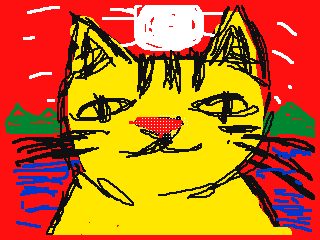 gato speedpaint by AdreiOTL (Flipnote thumbnail)