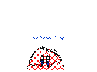 How to draw Kirby! by Avathestarwarrior (Flipnote thumbnail)